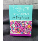 3-Minute Daily Devotions for Busy Women - Devotional