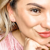 Itty Bitty Dangling Heart Earrings - Jewelry