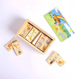 Noah's Ark Wood Dominos