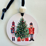 Christmas Ornament - Nutcracker Watercolor