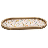 Bees & Blooms Oval Tray