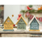 Chunky Wooden Houses