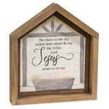 Little Lord Jesus Shadowbox Crech