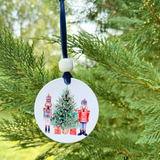 Christmas Ornament - Nutcracker Watercolor