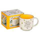 Bees and Kind Words Coffee Mug