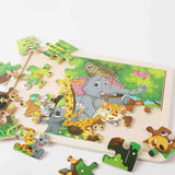 Wooden Puzzle - Jungle
