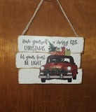 Christmas Hanging Signs