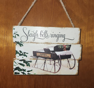 Christmas Hanging Signs