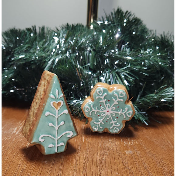 Christmas Sugar Cookie Salt & Pepper Shakers