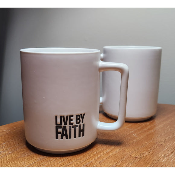 Live By Faith Cafe Mug