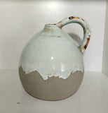 Rustic Blue Earthenware Jug