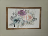 Faith Can Move Mountains Floral Artwork