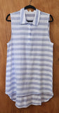 Blue & White Stripe Top