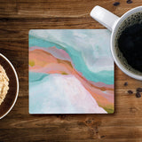 Geode Pattern Coasters, Set of 2