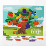 Wooden Puzzle - Chunky Pieces - Fruit of the Spirit