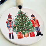 Christmas Ornament - Nutcracker Watercolor