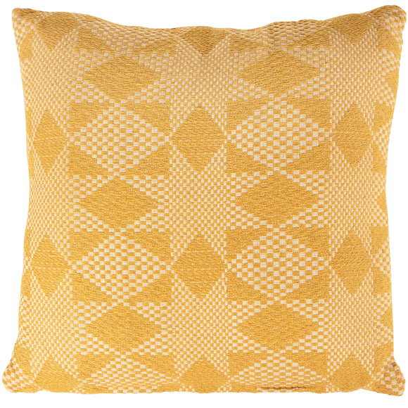 Gold Double Star Pillow
