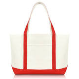 Premium Cotton Canvas Shopping Tote Bag