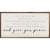 And Give You Peace, Numbers 6:24-26