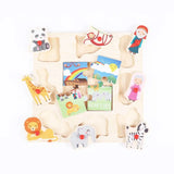 Noah's Ark Peg/Jigsaw Puzzle