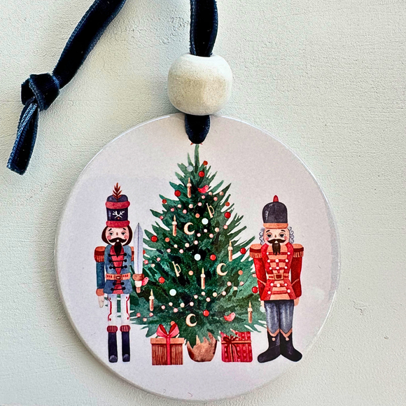 Christmas Ornament - Nutcracker Watercolor
