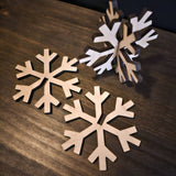 3D Snowflake Sitter