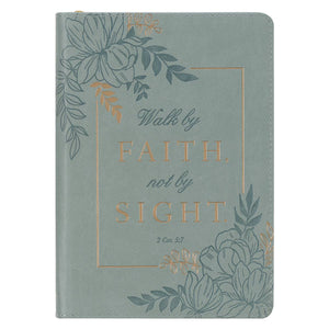 Walk By Faith Faux Leather Journal