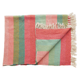Striped Sofa Throw with Tassels
