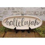 Amen Oval Tray
