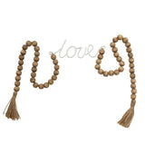 Beaded "LOVE" Garland