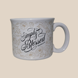 Simply Blessed, Romans 4:7-8 Coffee Mug