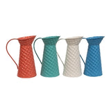 Diamond Pattern Embossed Mini Water Pitchers