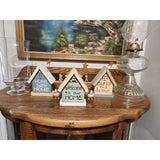 Chunky Wooden Houses