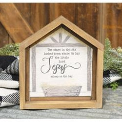 Little Lord Jesus Shadowbox Crech