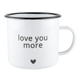 Love You, Love You More Coffee Mug Set