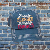 Deeply Blessed & Highly Favored Ballcap