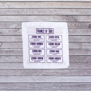 Prayers In My Pocket, "Names Of God" - 8"X8"
