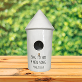 Psalm 33:3 Birdhouse