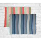 Striped Sofa Throws with Tassels