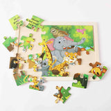 Wooden Puzzle - Jungle