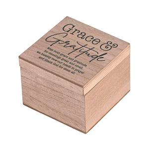 "Grace & Gratitude", Keepsake/Prayer Box