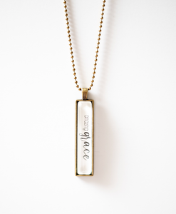 Amazing Grace Pendant Necklace