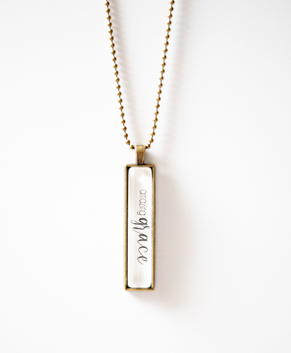 Amazing Grace Pendant Necklace