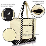 Heavy Cotton Canvas Shopping Tote Bags