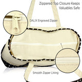 Heavy Cotton Canvas Shopping Tote Bags