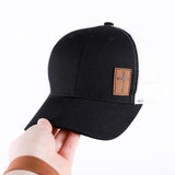 Trucker Hat with Cross Patch