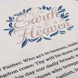 Shawl Fashion Prayer - "On Earth as it is in Heaven"