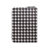 Zippered Journal: Houndstooth with Gold