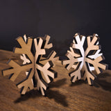 3D Snowflake Sitter
