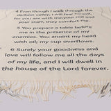 Shawl Fashion Prayer - Psalm 23